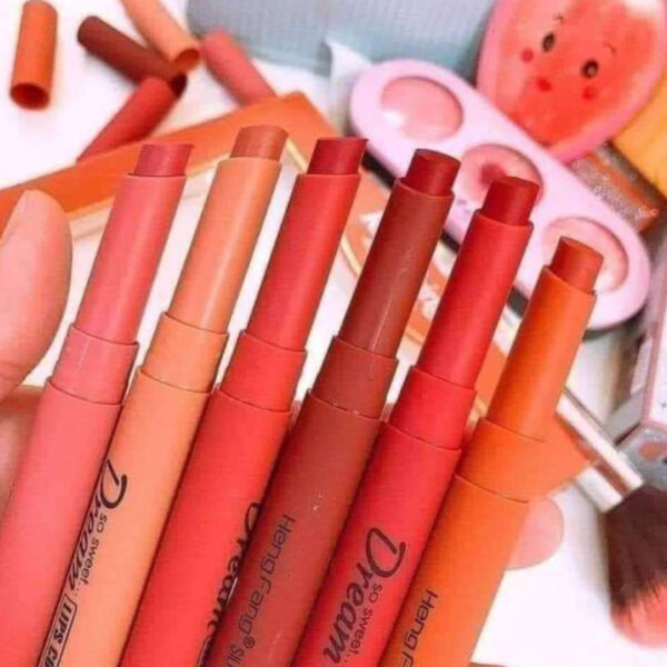Hey Girl Lipsticks 6 pcs set