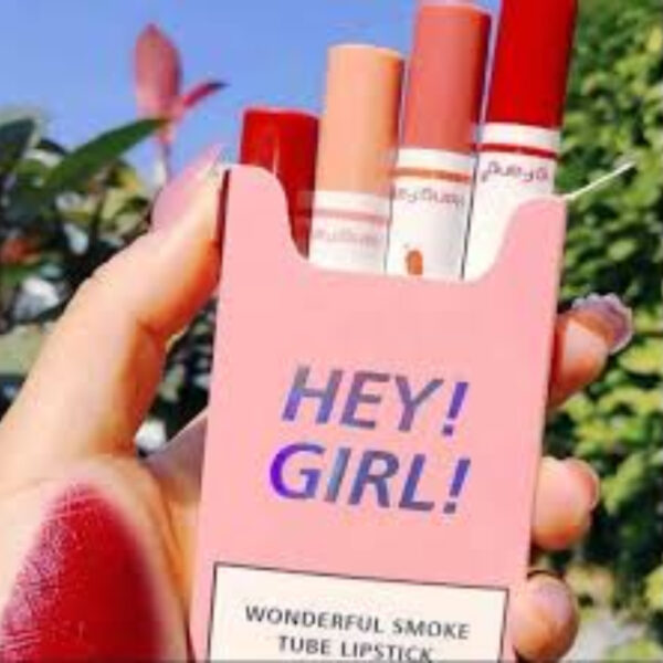 Hey Girl Cigarette Lipsticks 4 pcs pack