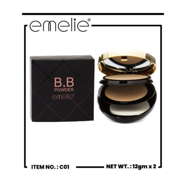 Emelie prime BB shade 1 [2 in 1 compact]