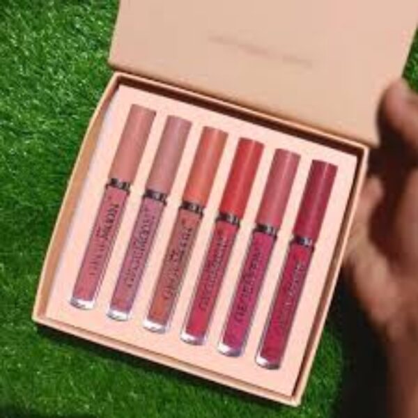 Nude 6 pcs Matt Lipgloss